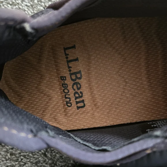 L.L. Bean Men's Mountain Classic Quilted Ankle Boots II Quilted Slippers NEW - Picture 8 of 9